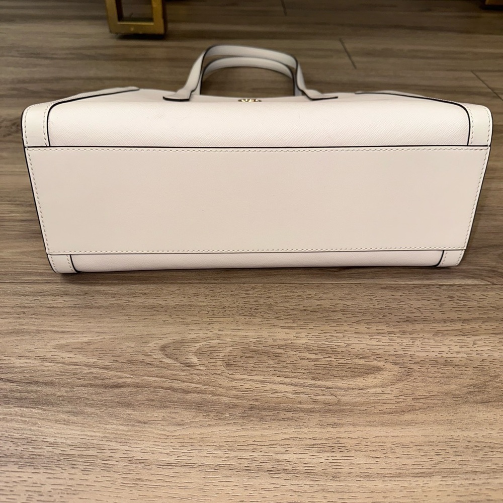 Michael Kors Leida Ivory Tote Bag - NWT - Picture 5 of 7